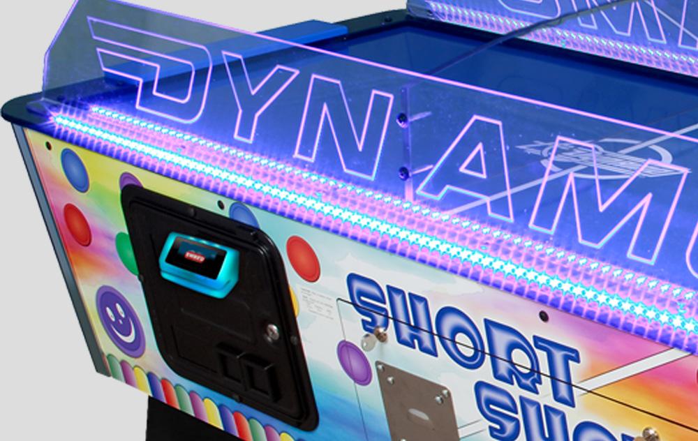 Dynamo 5' Short Shot Air Hockey Table (Coin)