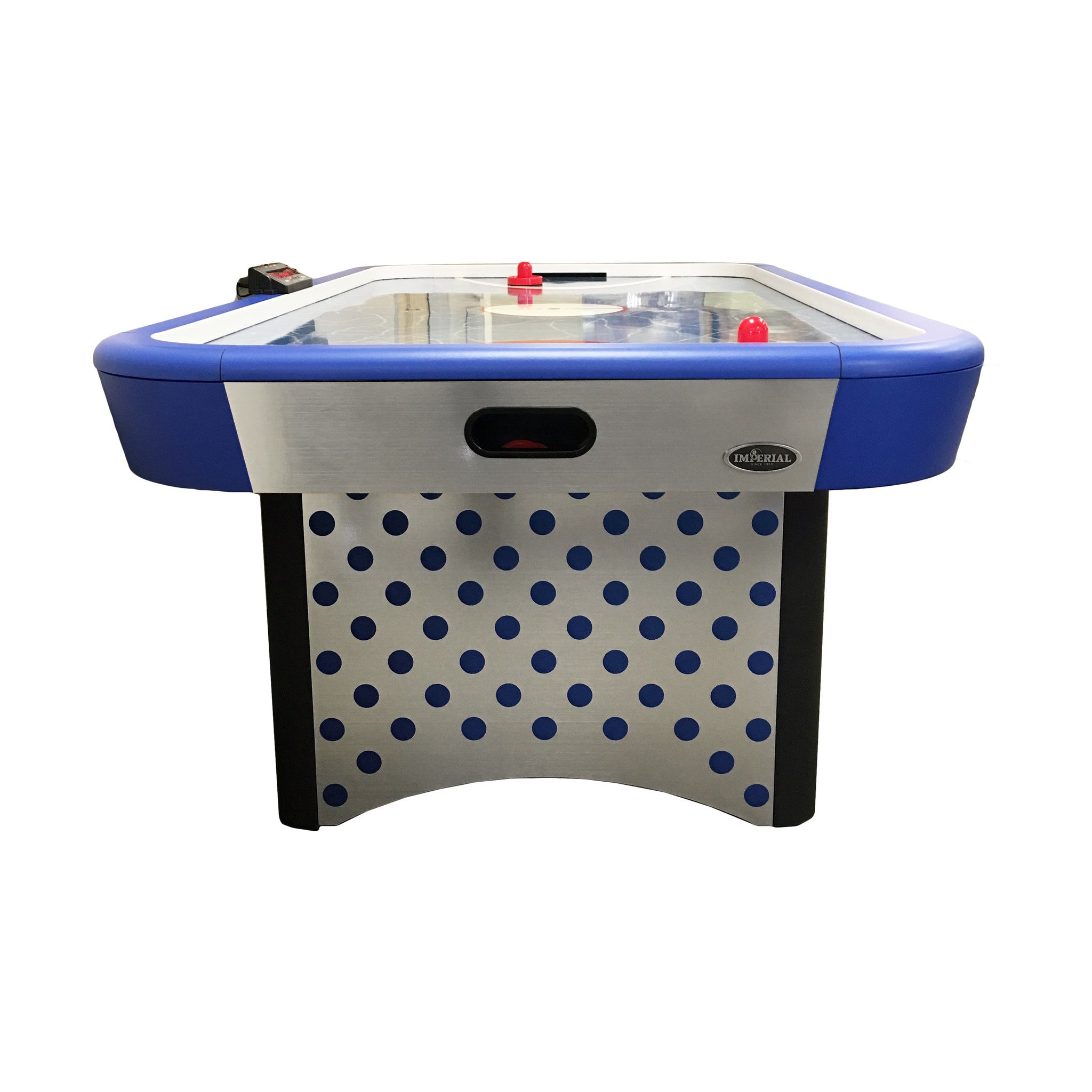 Imperial 7' Playmaker Air Hockey Table with Electronic Scoring
