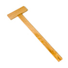 Venture Classic 14' Shuffleboard Table includes a wooden mallet with a rectangular head and long handle.