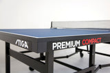 Close-up of the Stiga Premium Compact Table Tennis Table (ITTF approved) with net.